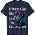 thumbnail image 1 of Flying Mythical Creature Cool Dragon Flame-Spewing Dragon Unisex T-Shirt for Men Women Kids Toddler,Navy Color,Size YL, 1 of 5