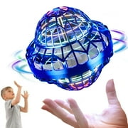 Flying Orb Ball Toy, Flying Mini Drone Ball for Kids,Magic Hover Spinner,Cosmic Globe Light Up Boomerang Hover Spinner Ball,Cool Fly Birthday Gifts for Boys Girls Teens