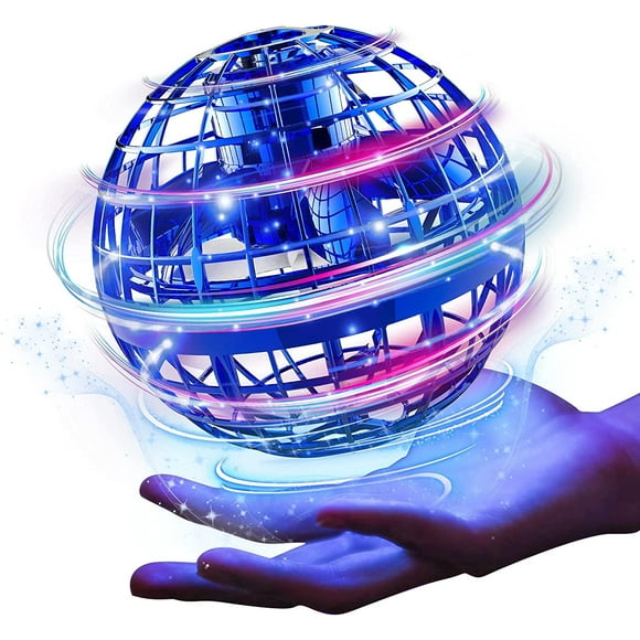 Flying Orb Ball Toys Hover Ball Hand Controlled Mini Flying Spinner 360Rotating Magic Boomerang Ball for Kids for Boys Girls Adults Toys for 6 7 8 9 10 Old Year Outdoor Toys Game Blue