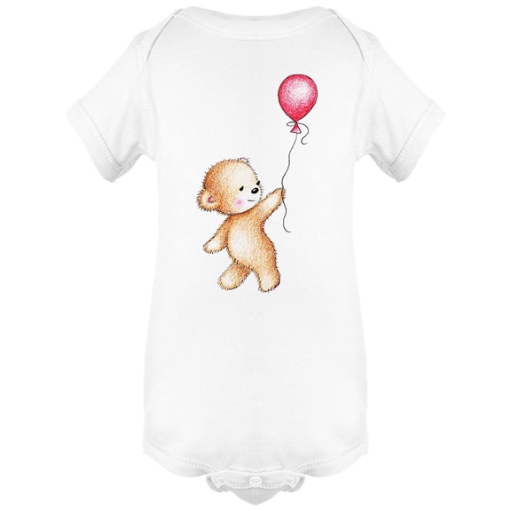 Flying Pencil Style Bear Bodysuit Infant -Image by Shutterstock, 6 Months