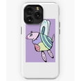 thumbnail image 1 of Flying Peppa Pig Cartoon Art M293 Phone Case for iPhone 17 16 15 14 13 12 11 Pro Max, 1 of 2