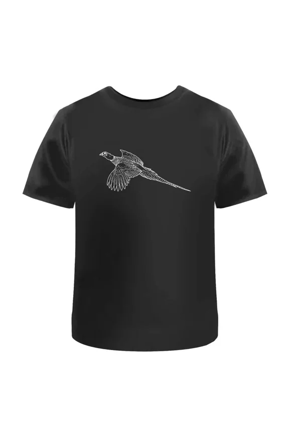 Flying Pheasant Unisex T-Shirt - 100% Cotton