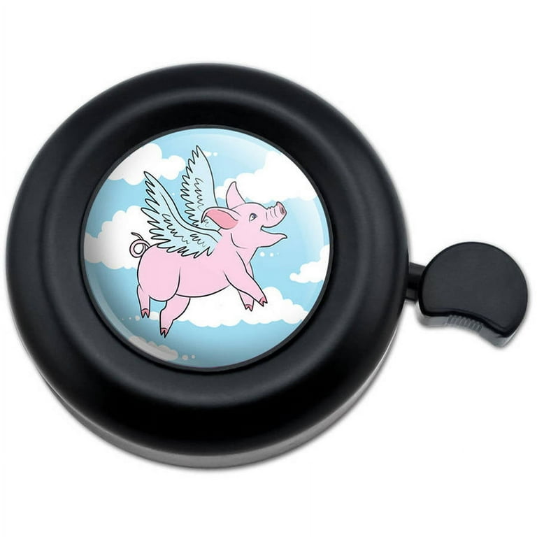 Flying Pig Bicycle Handlebar Bike Bell