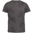 thumbnail image 1 of Flying Pigs All Over Dark Heather Soft Adult T-Shirt - Medium, 1 of 1