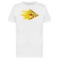 thumbnail image 1 of Flying Pizza Slice Doodle T-Shirt Men -Image by Shutterstock, Male Small, 1 of 2