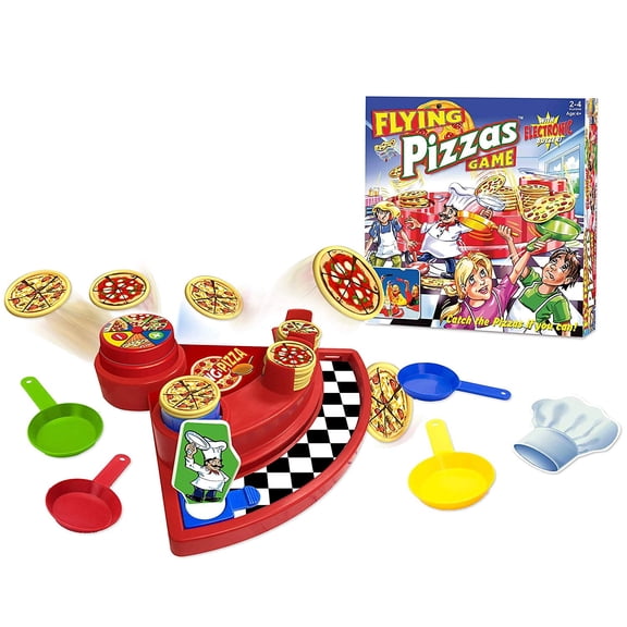 Flying Pizzas Family Fun Game: Exciting Catching Game for Family Game Night, 4+