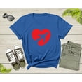 thumbnail image 1 of Flying Plane Airplane Aircraft Airliner Jet Love Red Heart T-Shirt Plane Lover Gift T Shirt for Men Women Kids Boys Girls Graphic Tshirt, 1 of 7