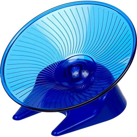 Flying Saucer Exercise Wheel For Small Pets, 7 1/4-Inch - Colors May Vary