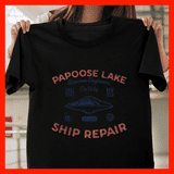 Flying Saucer Papoose Lake Ship Repair Area 51 UFO Alien Unisex T-Shirt ...