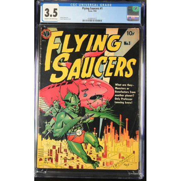 Flying Saucers (1950) #1 CGC VG- 3.5 Cream To Off White Comic Book