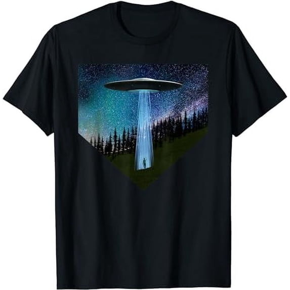 Flying Saucers Ufos Abductions Alien Conspiracies T-Shirt