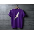 thumbnail image 1 of Flying Seagull Gull Bird T-Shirt Tee Shirt Men Women Ladies Youth Toddler Kid Gift for Girlfriend Wife Daughter Bird Lovers Nature Fly, 1 of 9