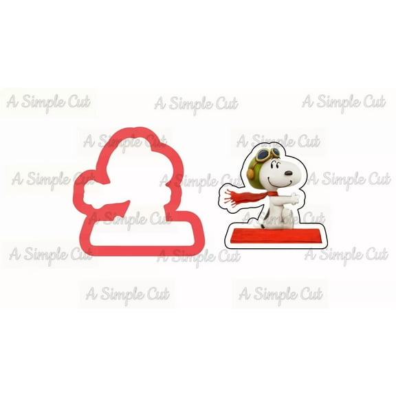 Flying Snoopy Cookie Cutter