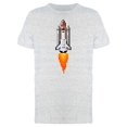 thumbnail image 1 of Flying Space Shuttle Pixel Tee Men's -Image by Shutterstock, 1 of 1