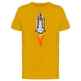 thumbnail image 1 of Flying Space Shuttle Pixel Tee Men's -Image by Shutterstock, 1 of 1