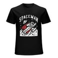 thumbnail image 1 of Flying Spaceman Wearing Cloak Retro Sci-Fi T-Shirt, 1 of 5