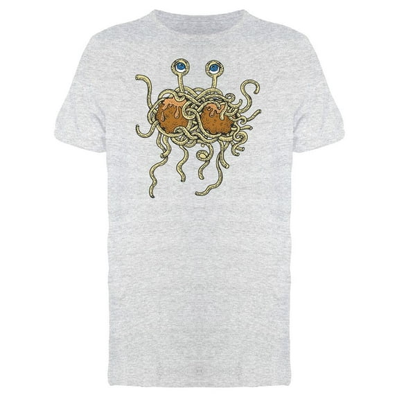 Flying Spaghetti Monster Deity T-Shirt Men -Image by Shutterstock, Male x-Large