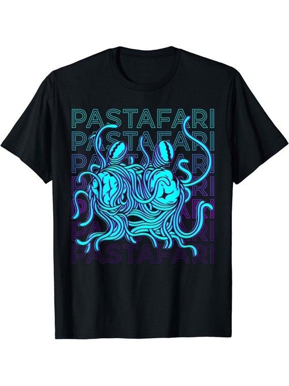 Flying Spaghetti Monster Pastafari Pastafarianism Fsm Retro T-Shirt