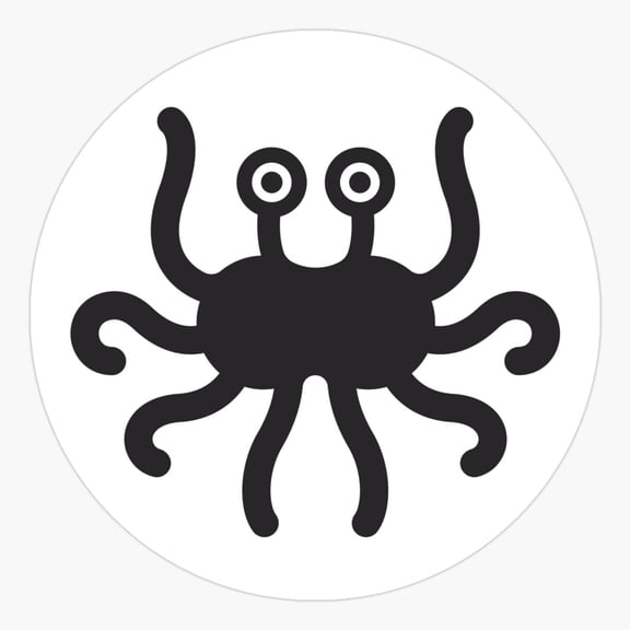 Flying Spaghetti Monster Sticker