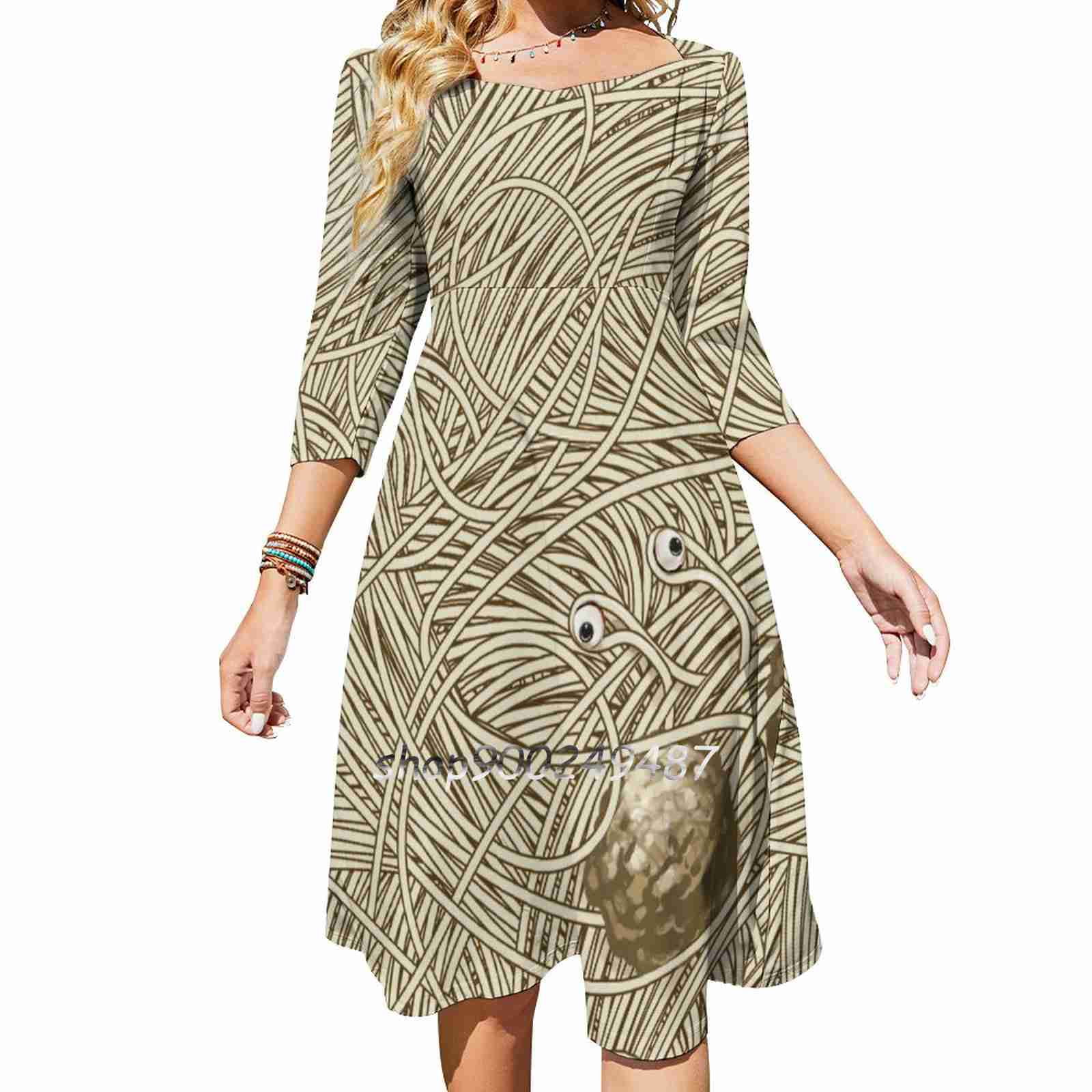 Natural Elegance - Spaghetti Dress 90cm