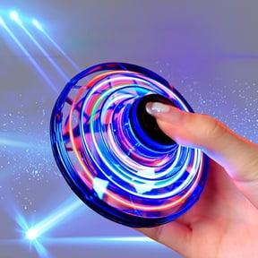 Flying Spinner Mini Drone Hand Operated, Mini Flying Ball Toys, Upgraded Flying Fidget with 360 Fly Rotating for Girls Boys Adults,Cool Fly UFO Magic Flying Orb Indoor Outdoor Christmas Birthday Gift