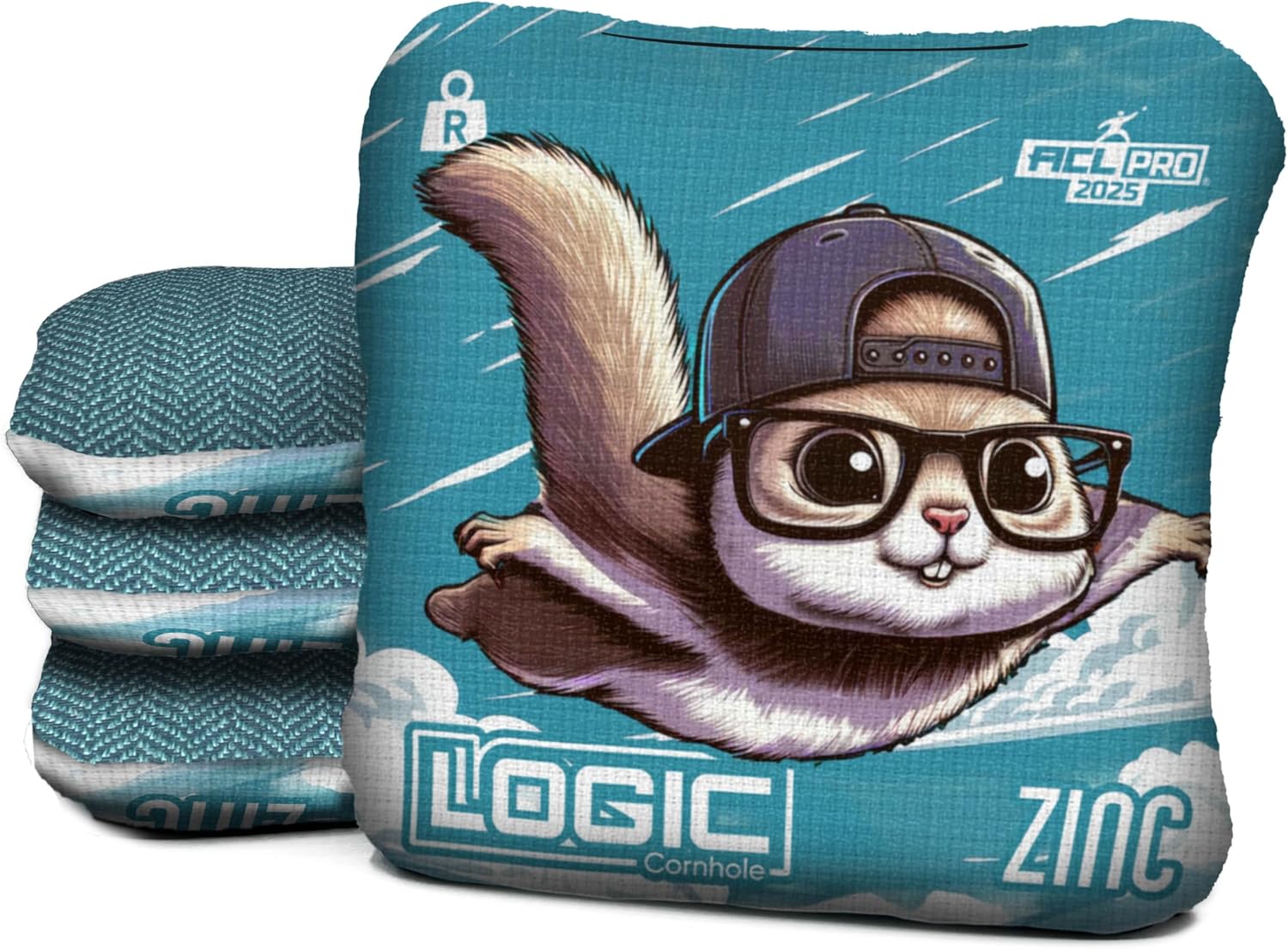 Flying Squirrel | LOGIC CORNHOLE | ACL Approved Bags | Professional