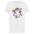 thumbnail image 1 of Flying Squirrel Music T-Shirt Men -Image by Shutterstock, Male 3X-Large, 1 of 2