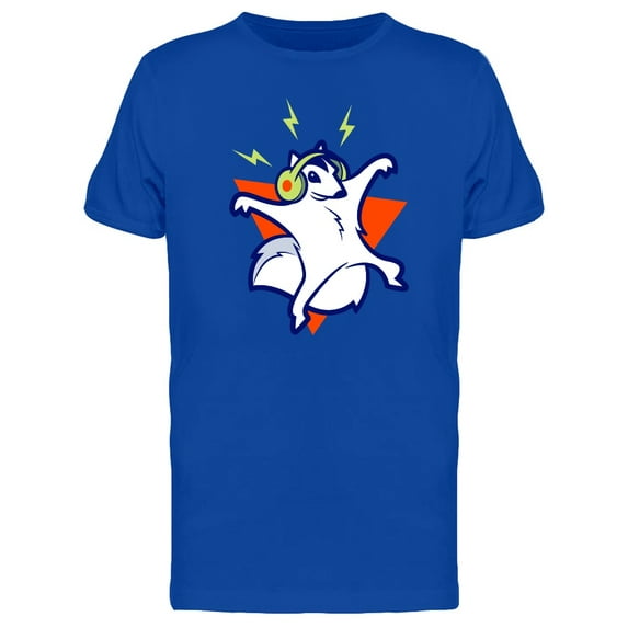 Flying Squirrel Music Tee Men's -Image by Shutterstock