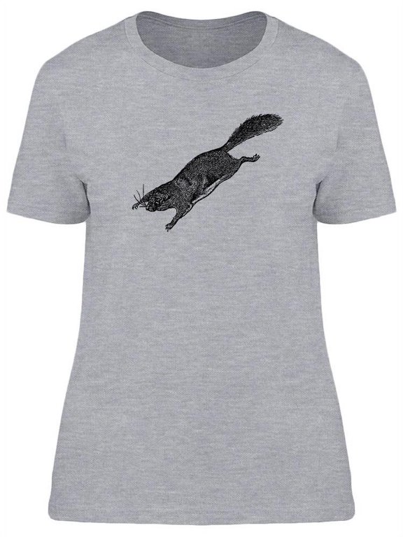 Flying Squirrel T-Shirt Women -Image by Shutterstock, Female Small