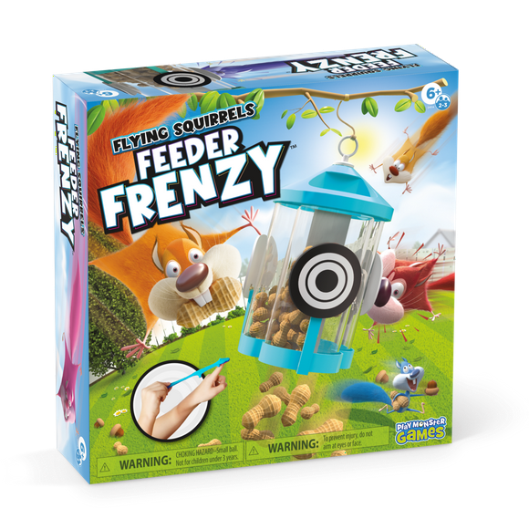 Flying Squirrels - Feeder Frenzy Board Game, Children Ages 6+