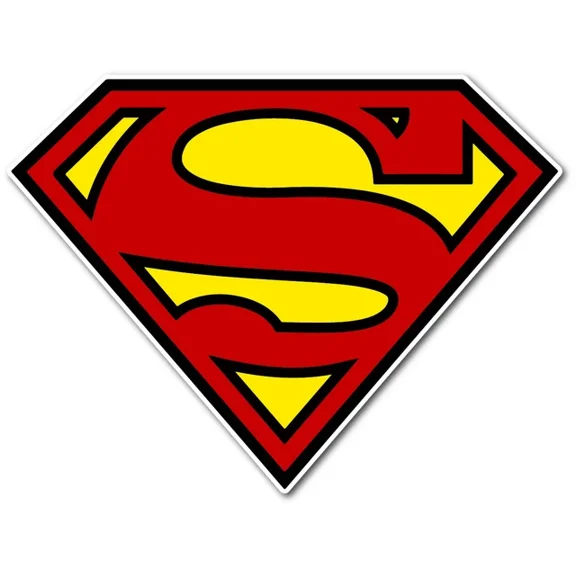 Flying Superhero Shield Large For Cars Vinyl Decal Sticker