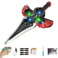 thumbnail image 1 of Flying Sword Drone, Remote Control Flying Machine with Gesture Control, 360° Flip LED Lights, RC Flying Toy for Adults Beginners, Indoor Outdoor Hovering Aircraft Red, 1 of 5