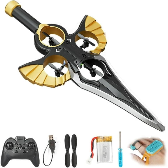 Flying Sword Rc Glider, Remote Flying Sword,2026 New 3-Speed Control Rc Controlled with Autopilot & Gyro Stabilizer,for Flying Sword Gifts Lovers (Black Copper)