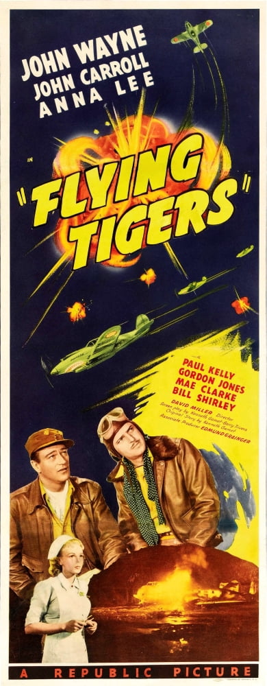 Flying Tigers Canvas Art - (24 x 36)