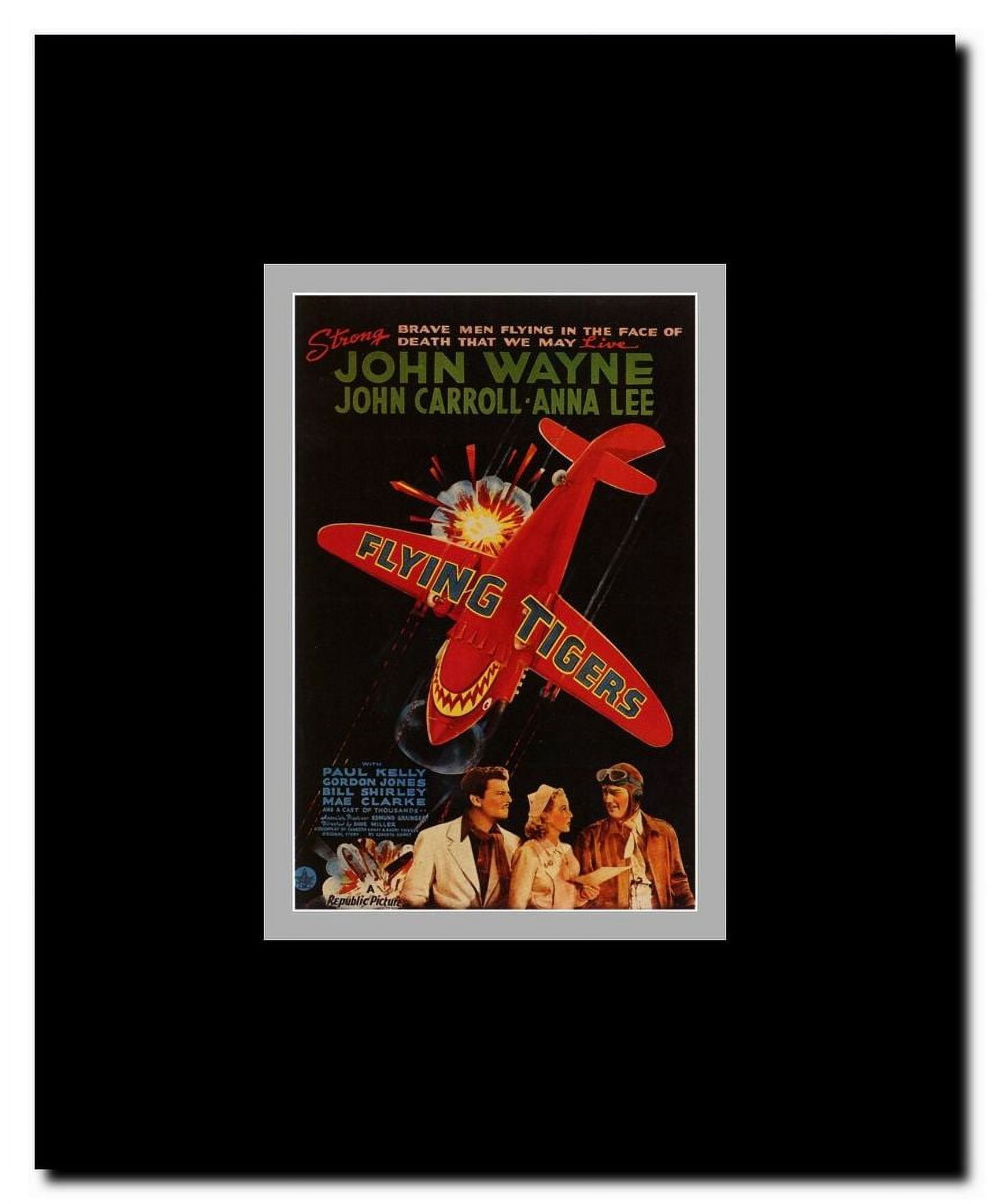 Flying Tigers Framed Movie Poster