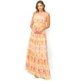 thumbnail image 1 of Flying Tomato Women's Summer Formal One Shoulder Maxi Dress (Yellow, Small), 1 of 4