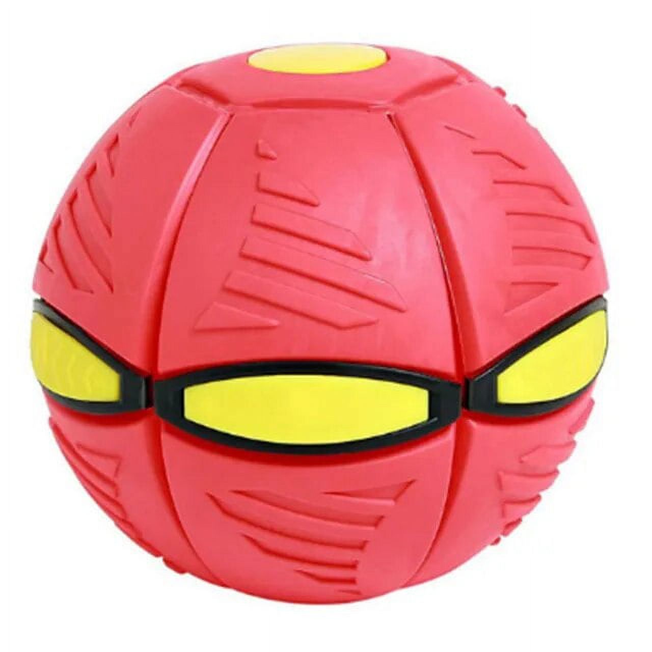 Flying UFO Flat Throw Disc Ball Without LED Light Magic Ball Toy Kid