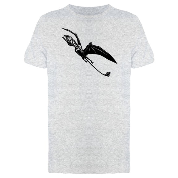 Flying Upwards Pterodactyl T-Shirt Men -Image by Shutterstock, Male x-Large