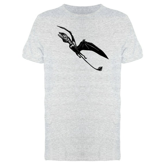 Flying Upwards Pterodactyl T-Shirt Men -Image by Shutterstock, Male x-Large