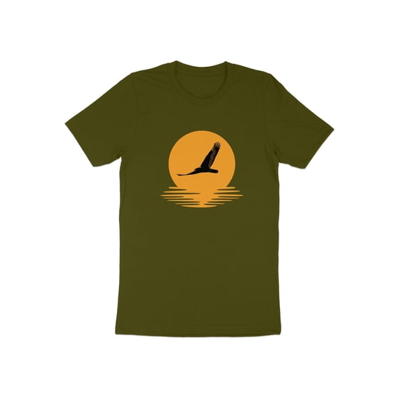 Flying Vulture Eagle Bird Animal at Sunset Gift Men Women T-Shirt Flying Vulture Eagle Bird Holiday Birthday Present Tshirt
