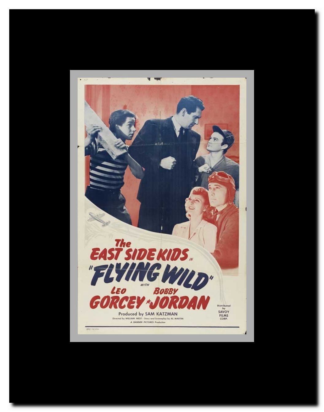 Flying Wild Framed Movie Poster