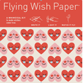 thumbnail image 1 of Flying Wish Paper - Write It, Light It, Watch It Fly - Sweet Hearts - 5" x 5", 1 of 4