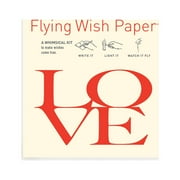 Flying Wish Paper - Love Letters - Write It, Light It, & Watch It Fly - 5" x 5" - Mini Kits