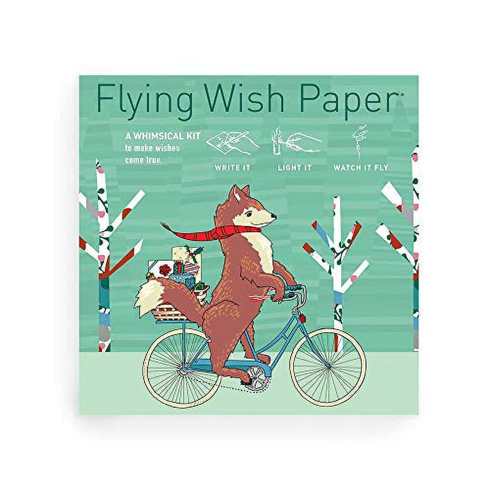 Flying Wish Paper - Write it., Light it, & Watch it Fly - New! LOVE LETTERS  - 5 x 5 - Mini Kits 
