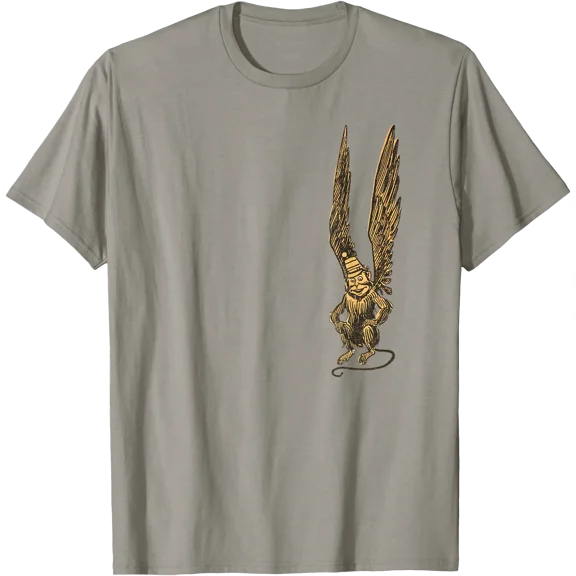 Flying Wizard of oz Monkey Vintage Classic Book T-Shirt