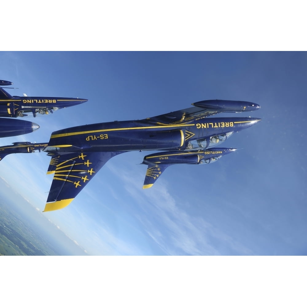 Flying with the Aero L39 Albatros of the Breitling Jet Team Poster