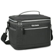 Flyingstar Insulated Lunch Bag, Leakproof Thermal Reusable Lunch Box Tote, All Ages, Brown