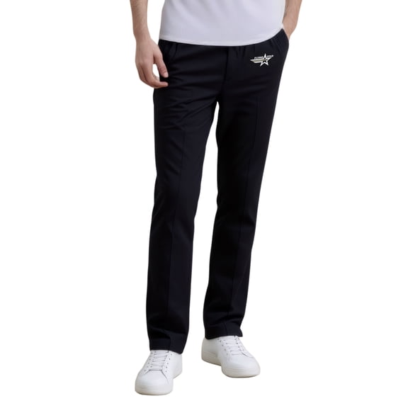Flyingstar Men's 2-Pocket Comfort Stretch Casual Pants