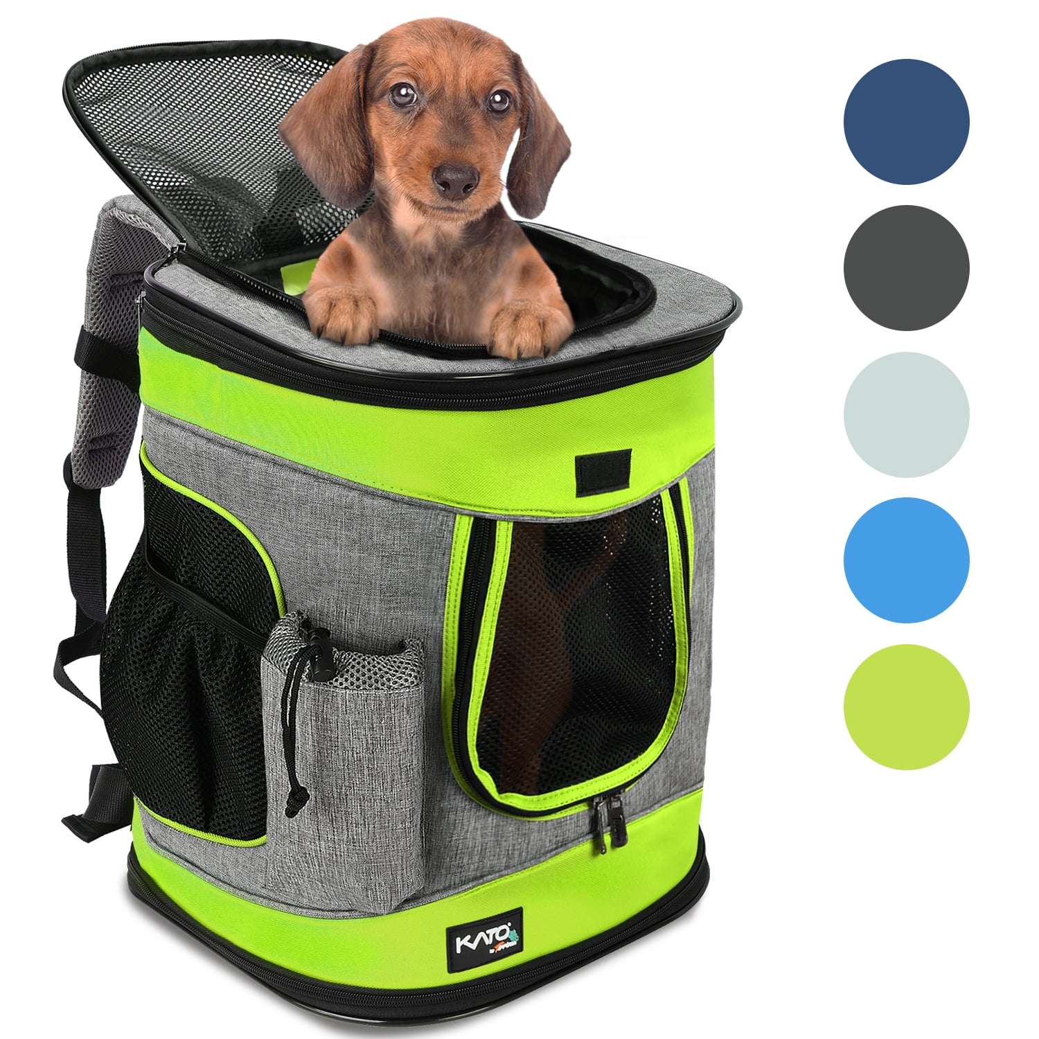 Medium Pet Travel Backpack Carrier for Dogs Cat Animal Puppy Breathable Mesh Net Removable Sherpa Bed Outdoor Carrier f Walmart