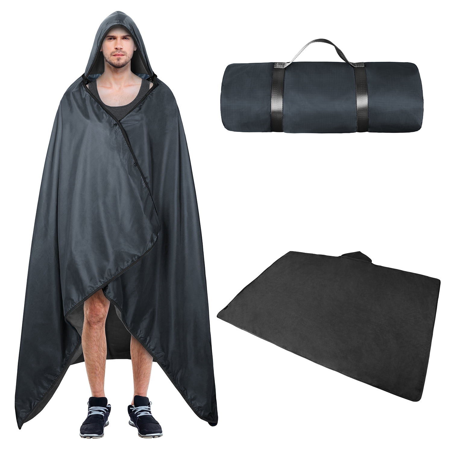 Hooded camping blanket shop